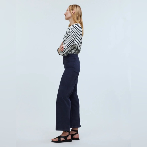 Madewell Emmett Wide leg pants Welt pocket Edition - Picture 3 of 11
